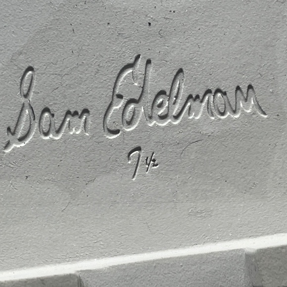 Sam Edelman Gray Laguna Leather lug Outsole Chelsea Boots Women's Size 7.5M - Picture 4 of 13